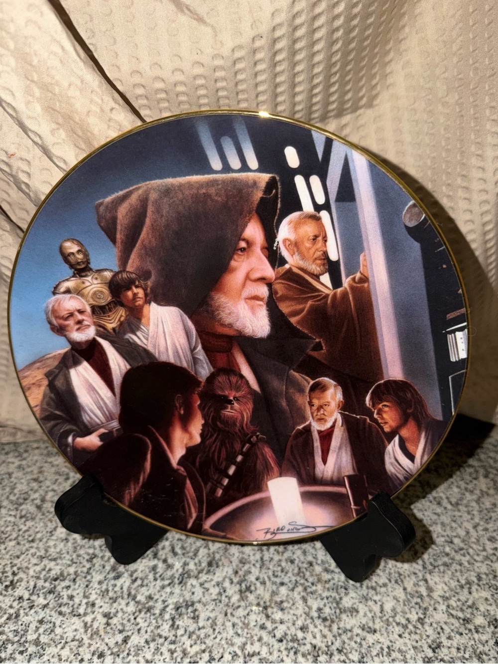 1997 Obi-Wan Kanobi from The Hamilton Collections Star Wars Heroes and Villains
